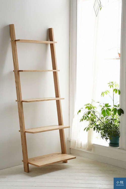 Leaning Bookcase1